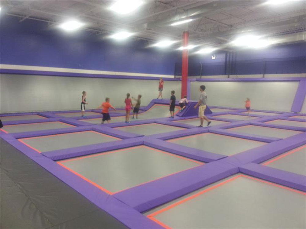 Mega Trampoline Fun Zone Crystal Lake, IL Action Park Source