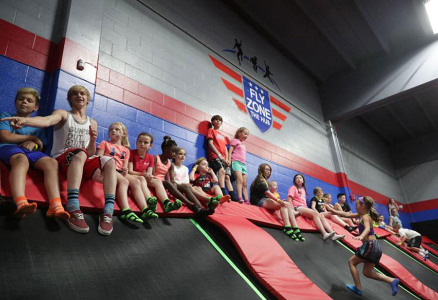 Fly Zone The Hub Council Bluffs, IA Action Park Source