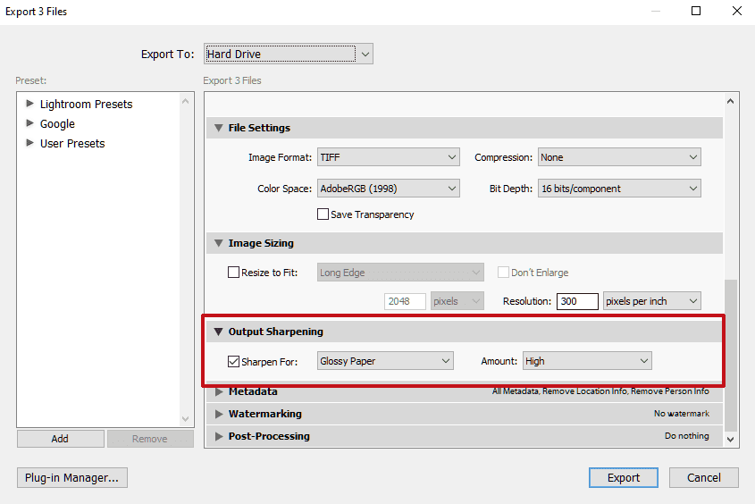 Preparing Images For Print Action Photo Tours