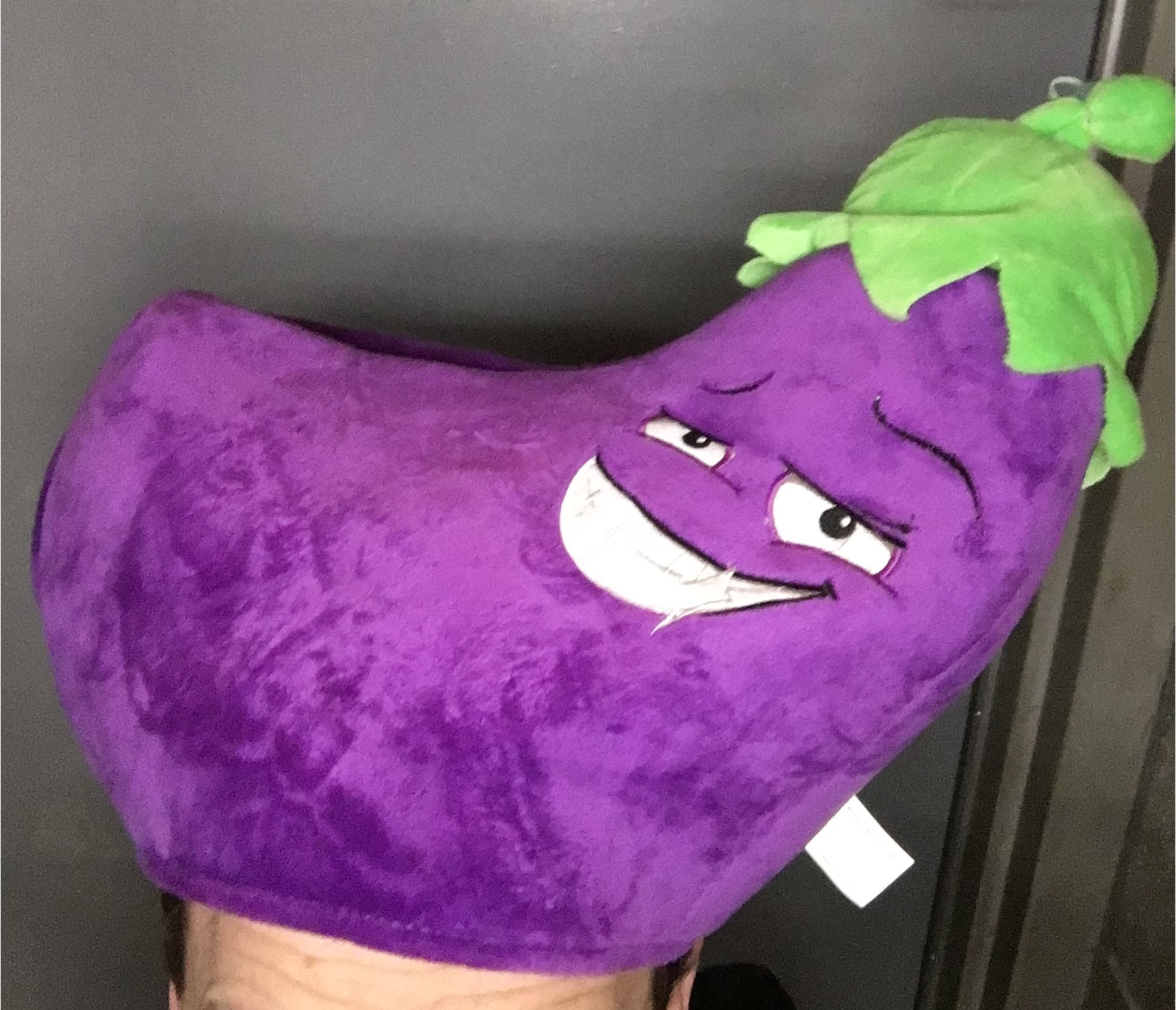 Eggplant Plush Hat (each) Action Enterprises Popcorn Poppers, Cotton