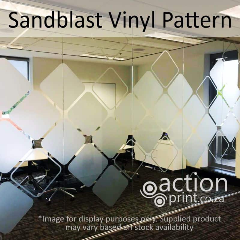 Professional Sandblast Vinyl ActionPrint