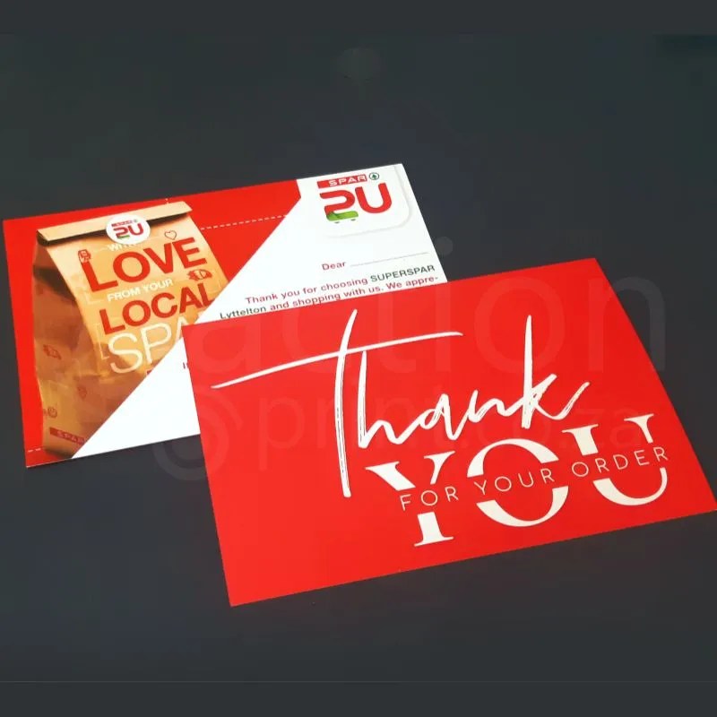 Personalised Thank You Cards Invitation Cards ActionPrint