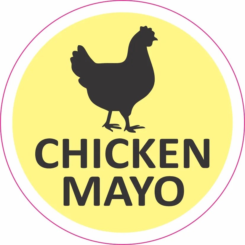 Chicken Mayo Flavour Sticker ActionPrint