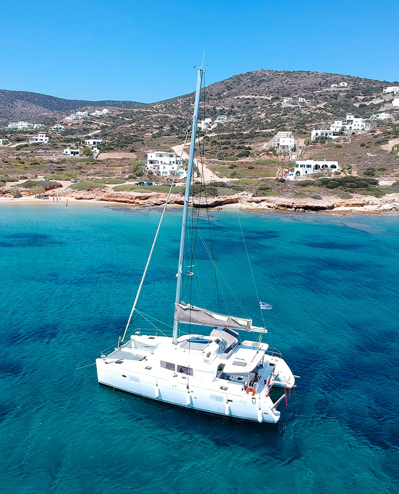 Full day Private trip with Catamaran Actionseaze Sailing Tours