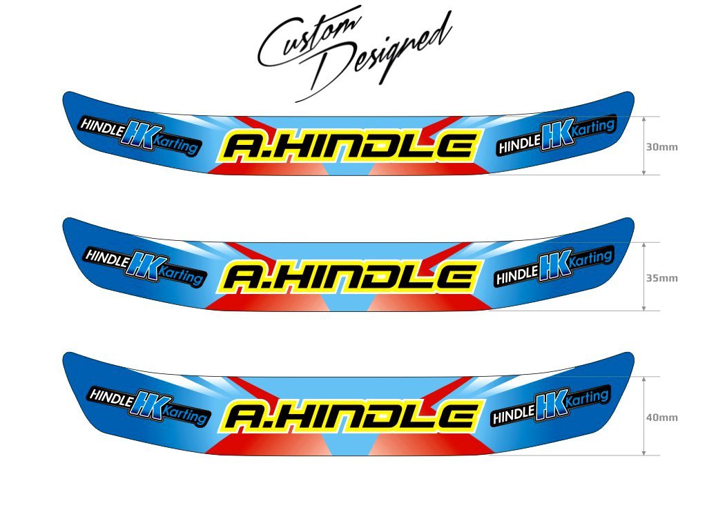 Helmet Visor Sticker Template Sticker Helm Keren