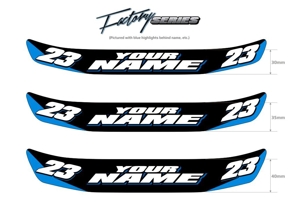 Decal Helmet Visor Sticker Design Sticker Helm Keren