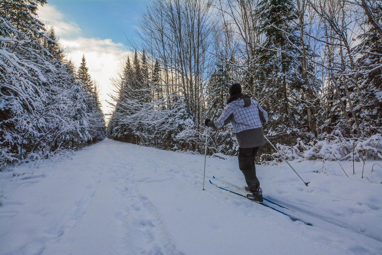 Cross Country Skiing in Mont Tremblant by Action Tremblant