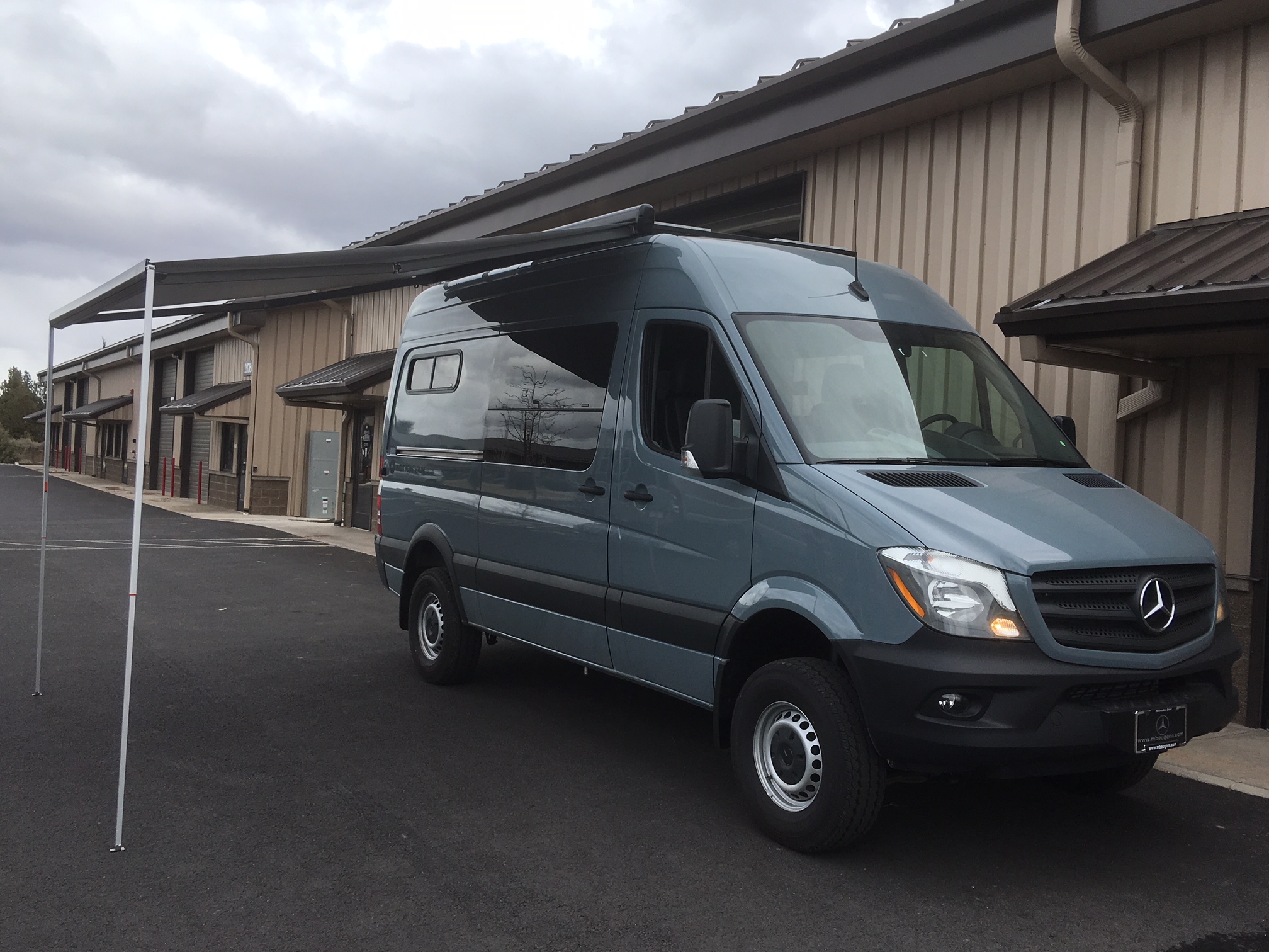For Sale 2018 Graphite Grey Sprinter Van 144 4x4 Stock