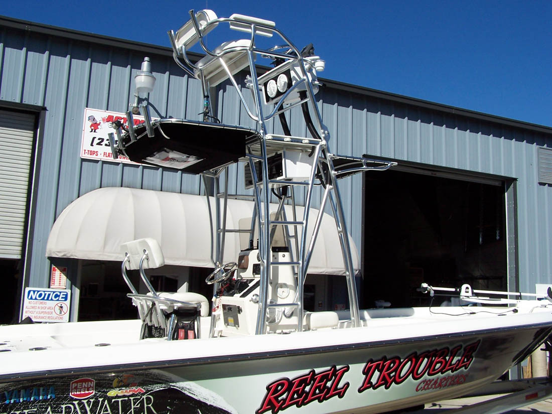 Action's Shearwater Flats Boat and Bay Boat Towers Photo Gallery