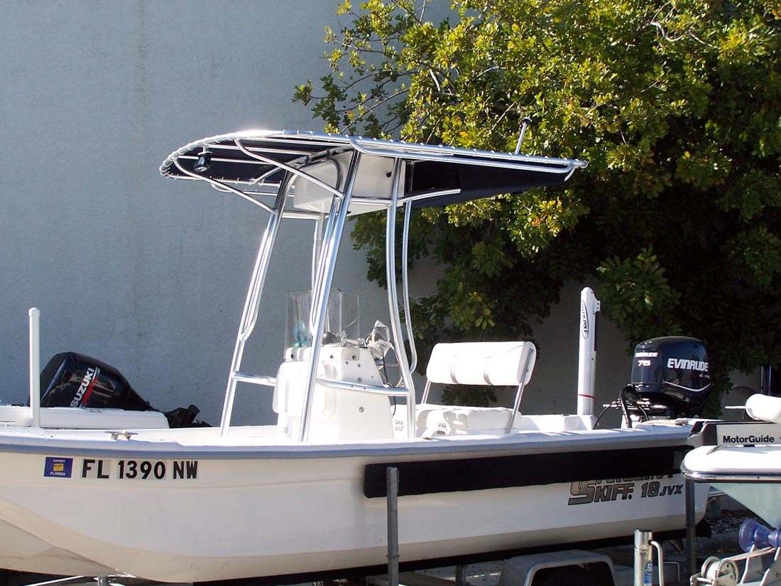 Carolina Skiff TTop Photo Gallery by Action Welding