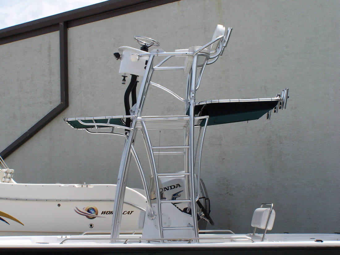 Kenner Flats Boat & Bay Boat Towers Photo Gallery by Action Weld