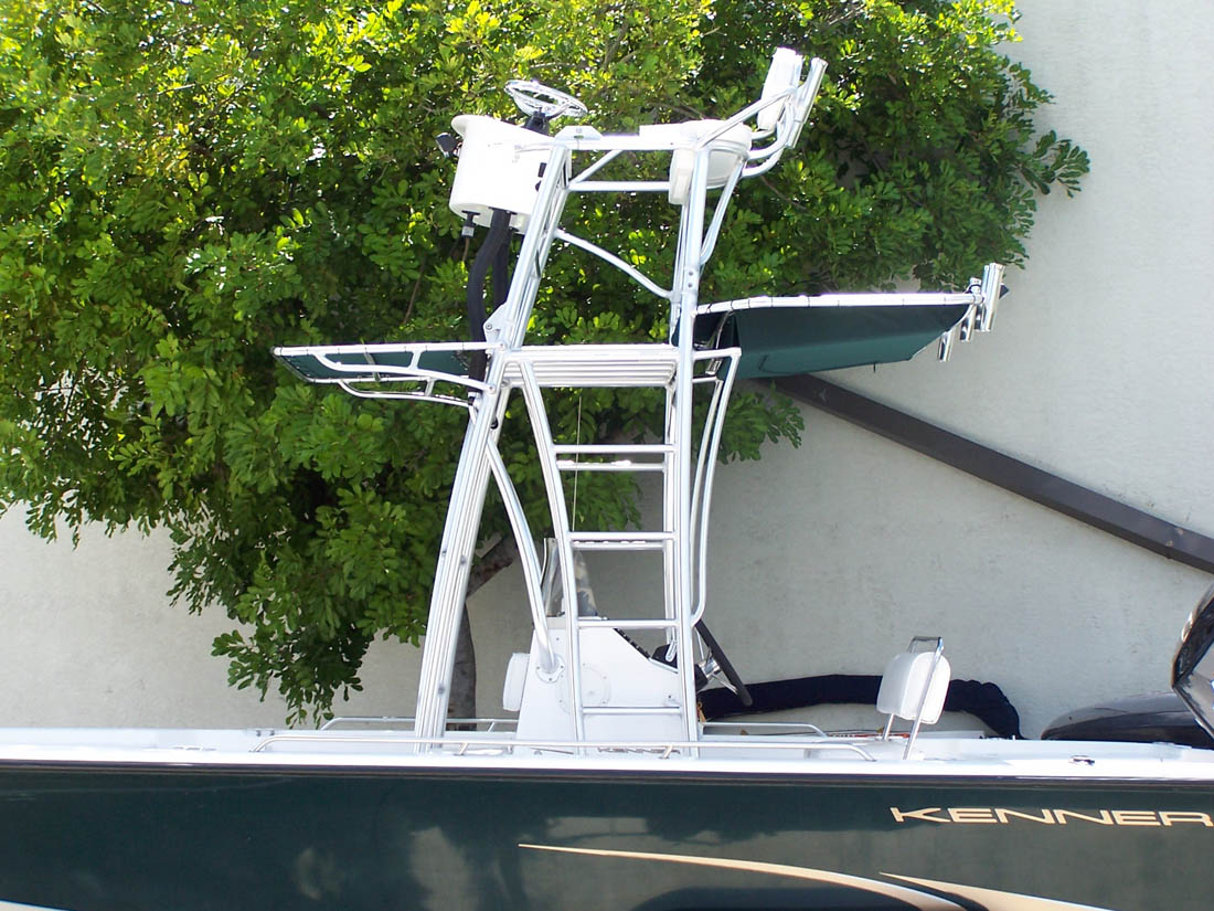 Kenner Flats Boat & Bay Boat Towers Photo Gallery by Action Weld