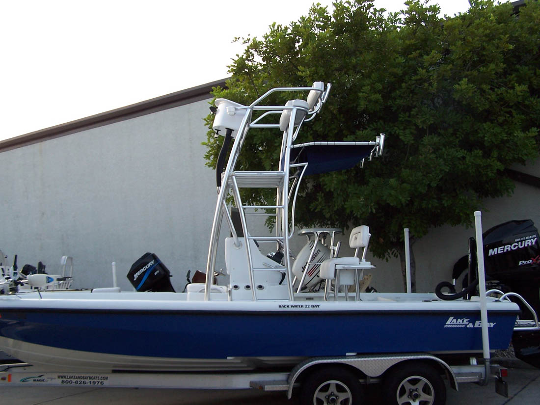 Lake and Bay Flats Boat and Bay Boat Towers Photo Gallery