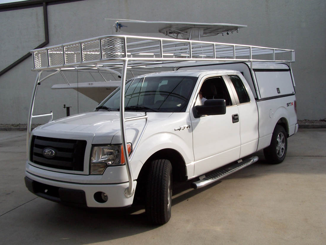 Photo Gallery of Full Length Racks for Trucks and Vans by Action Welding