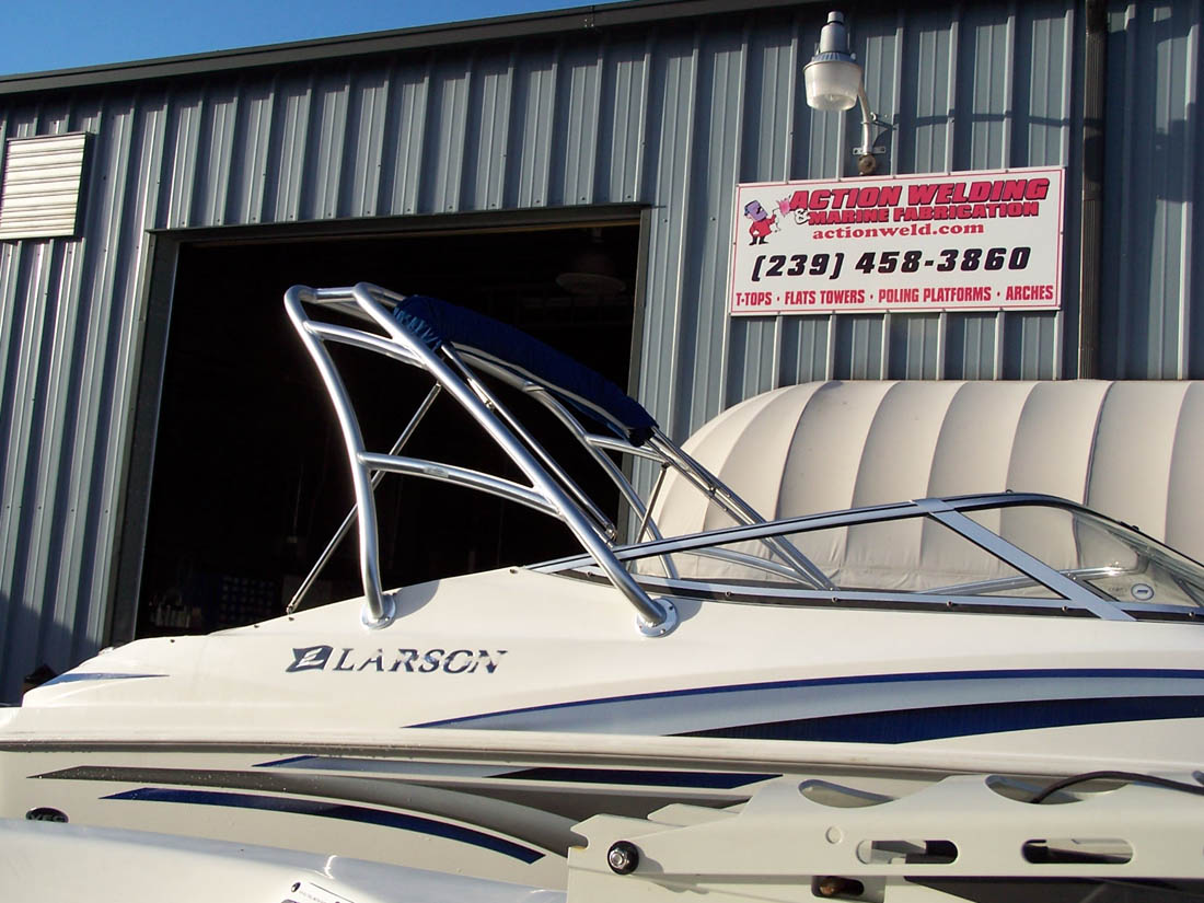 Larson Ski and Wakeboard Towers Photo Gallery by Action Welding