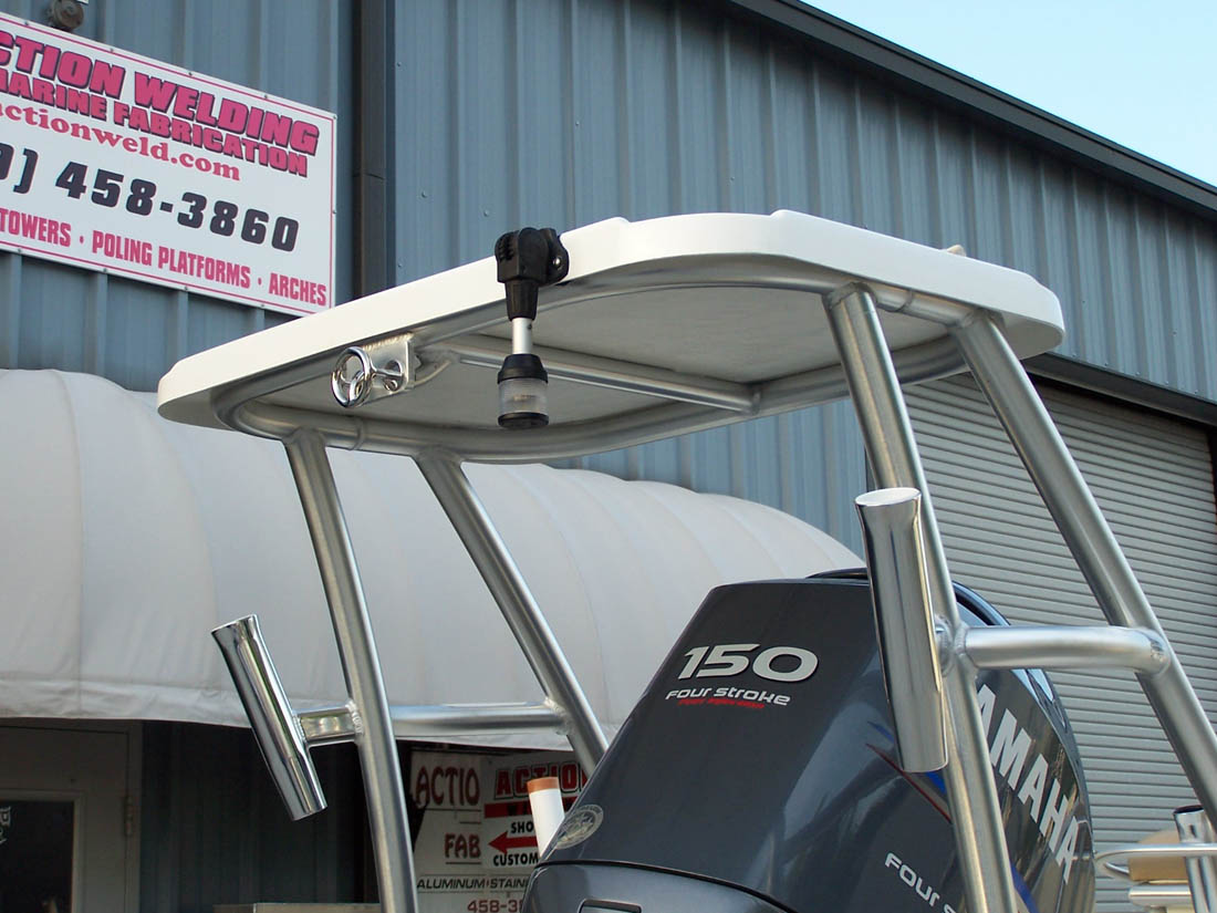 Action Welding's Photo Gallery for the Scout Poling Platforms