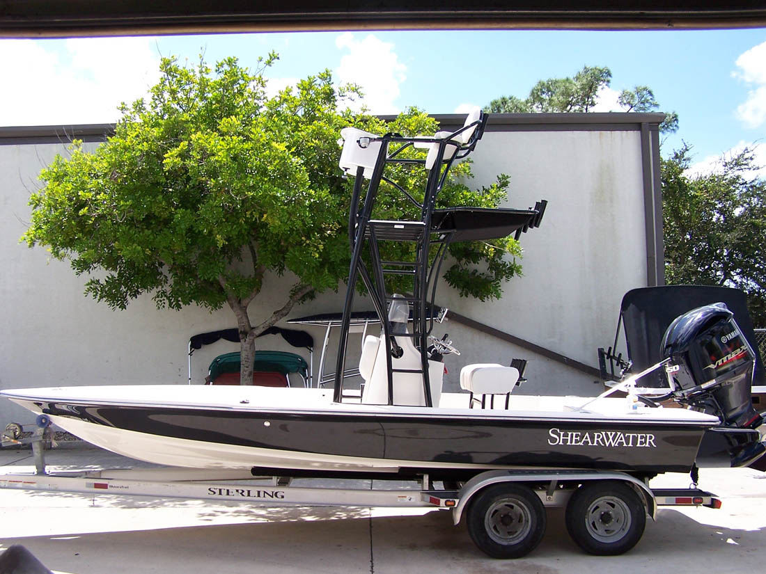 Action's Shearwater Flats Boat and Bay Boat Towers Photo Gallery