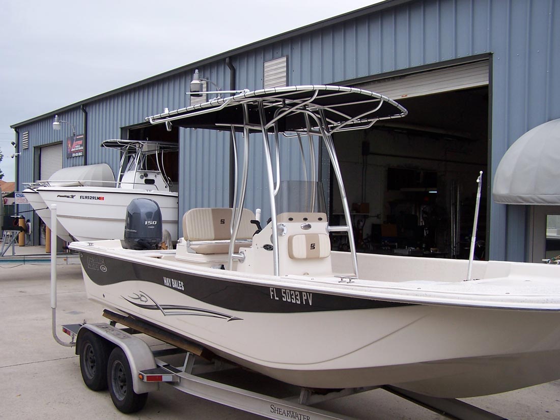 Carolina Skiff TTop Photo Gallery by Action Welding