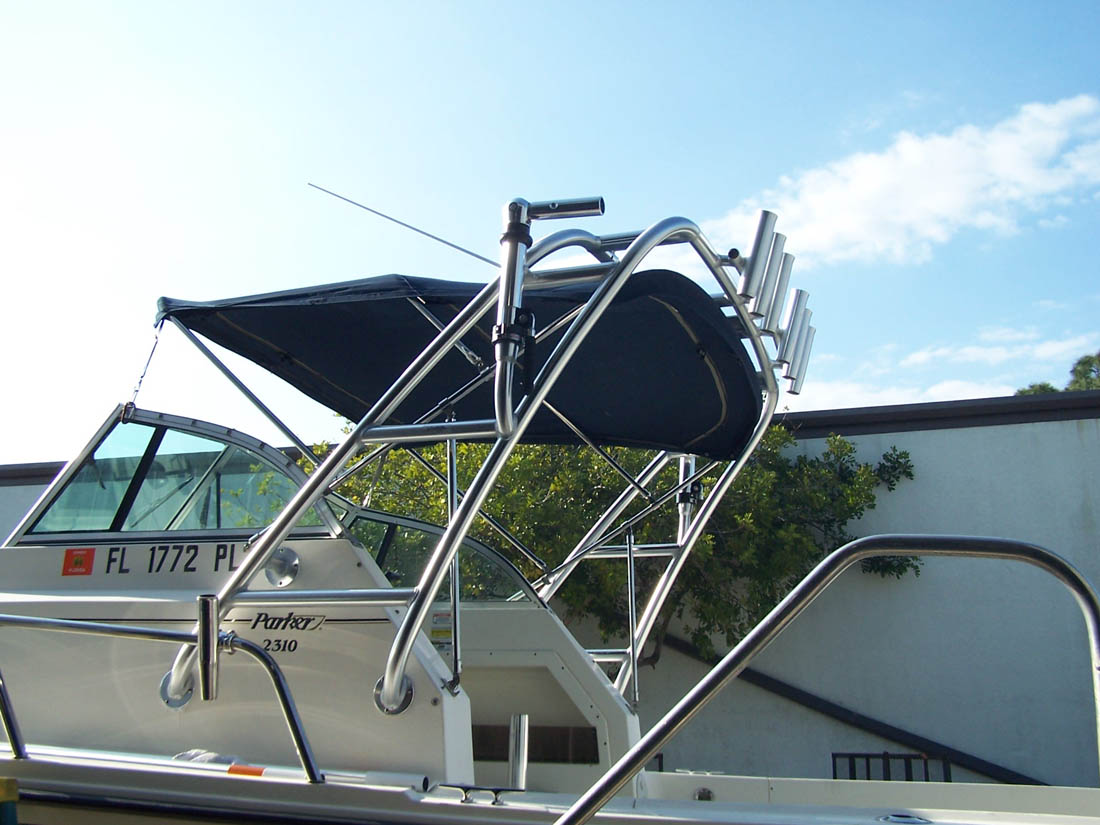 Photo Galleries of Parker Radar Arches by Action Welding of Cape Coral