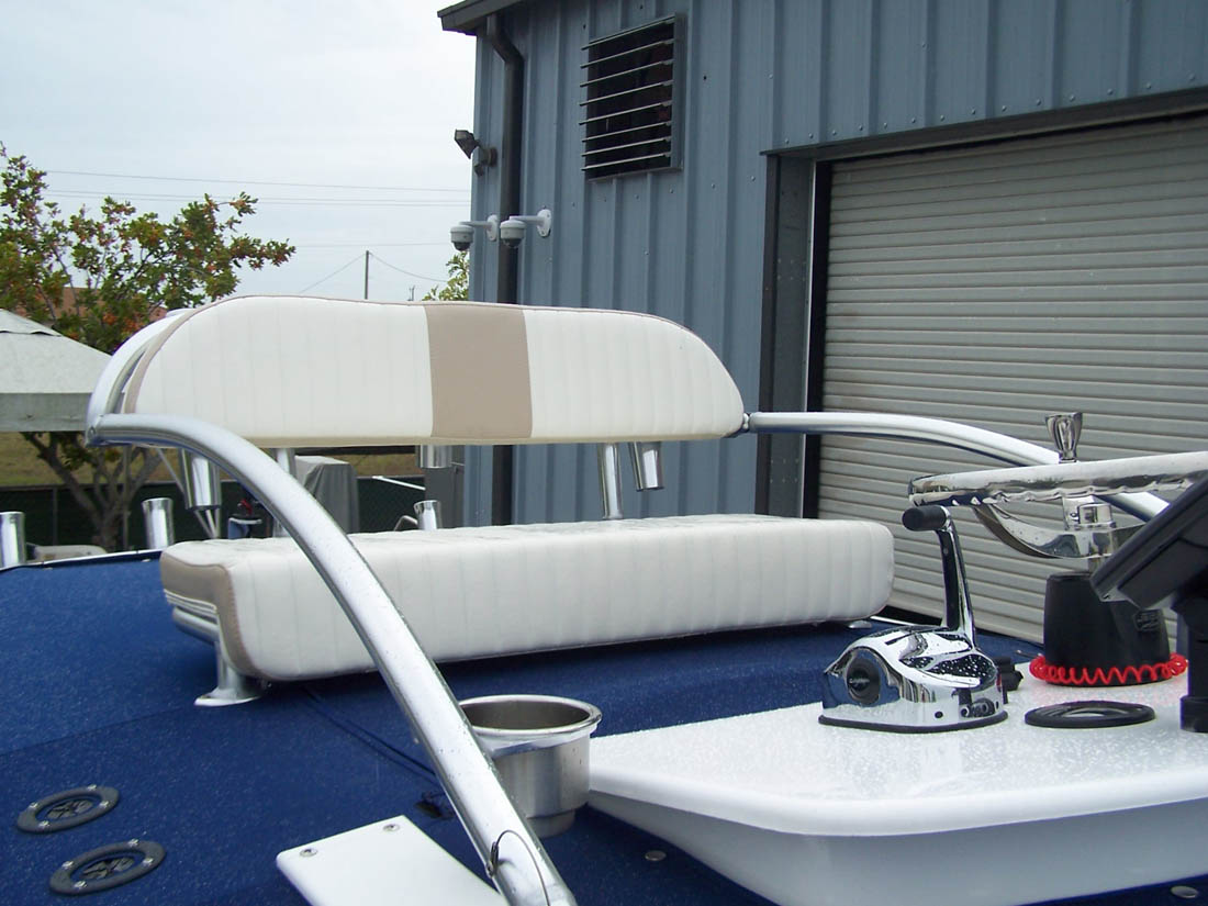 Upper Helm TTowers on Center Consoles for the Carolina Skiff