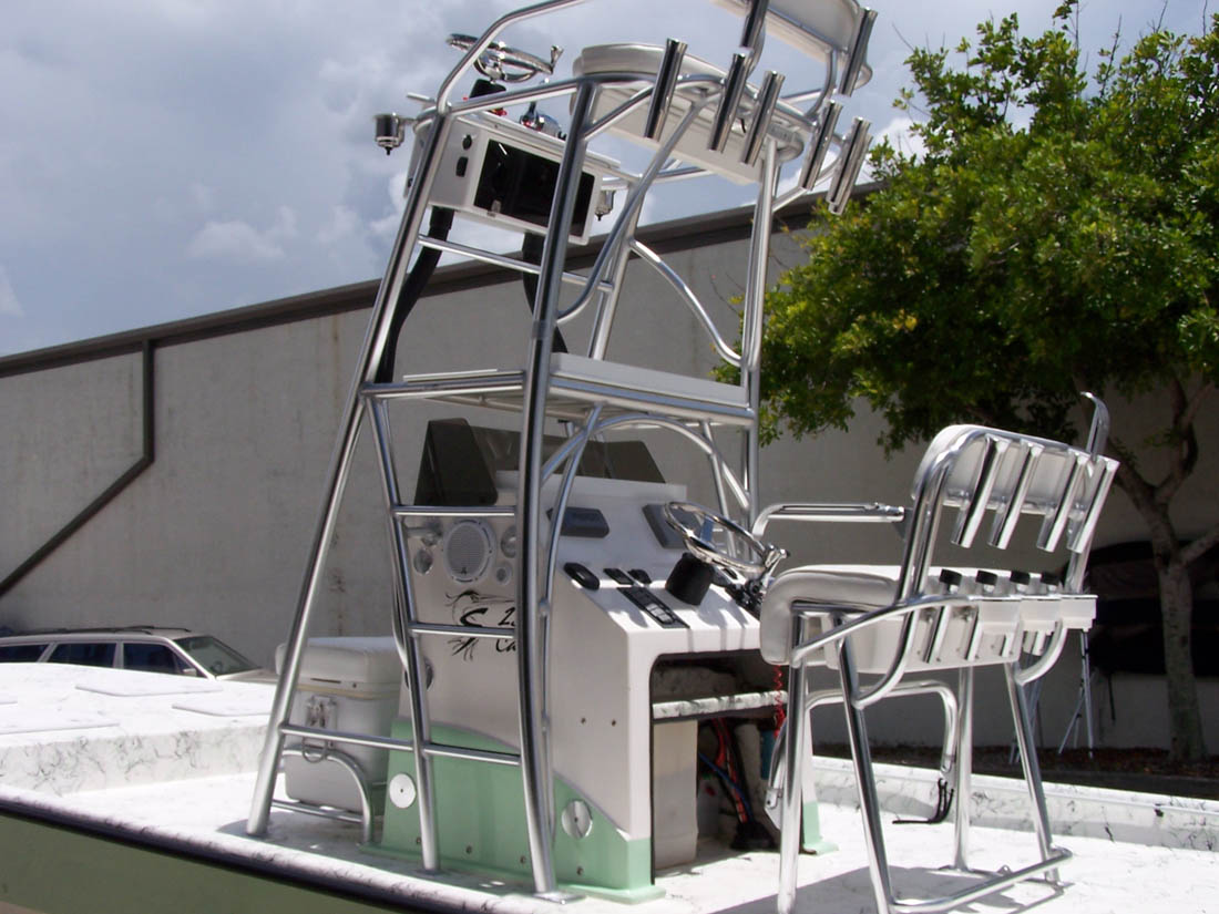 Shoal Water & Shoal Cat Flats and Bay Boat Towers Photo Gallery