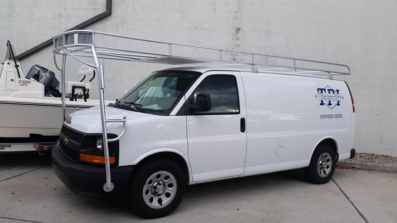 Photo Gallery of Van Racks Fabricated by Action Welding of Cape Coral