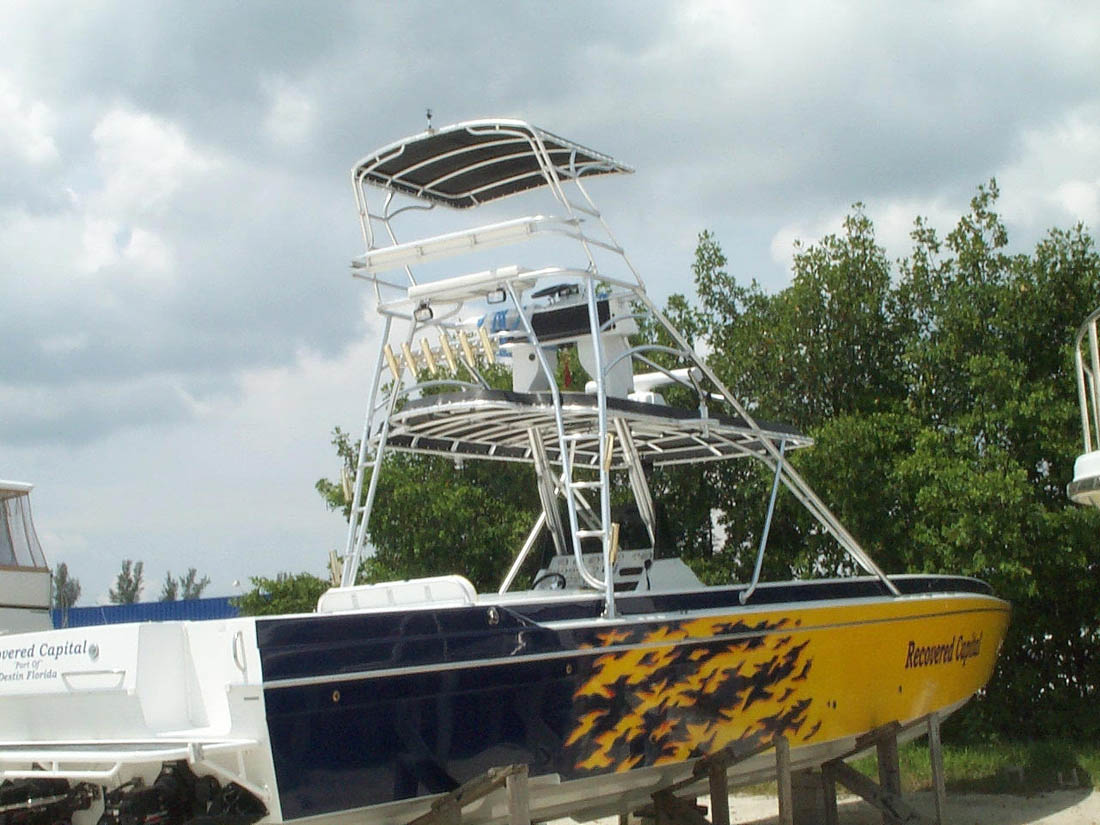 Custom Boat Towers by Action Welding of Cape Coral