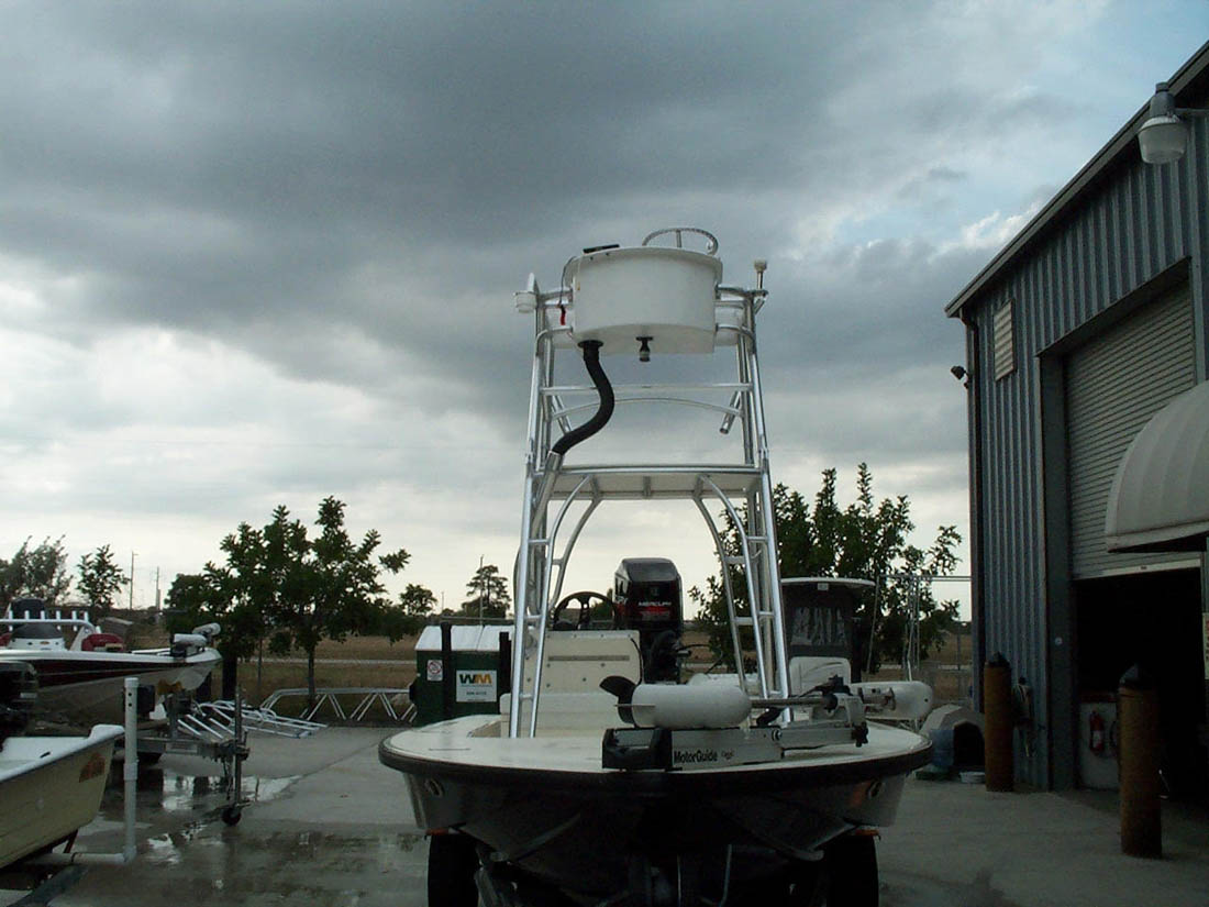 Lake and Bay Flats Boat and Bay Boat Towers Photo Gallery