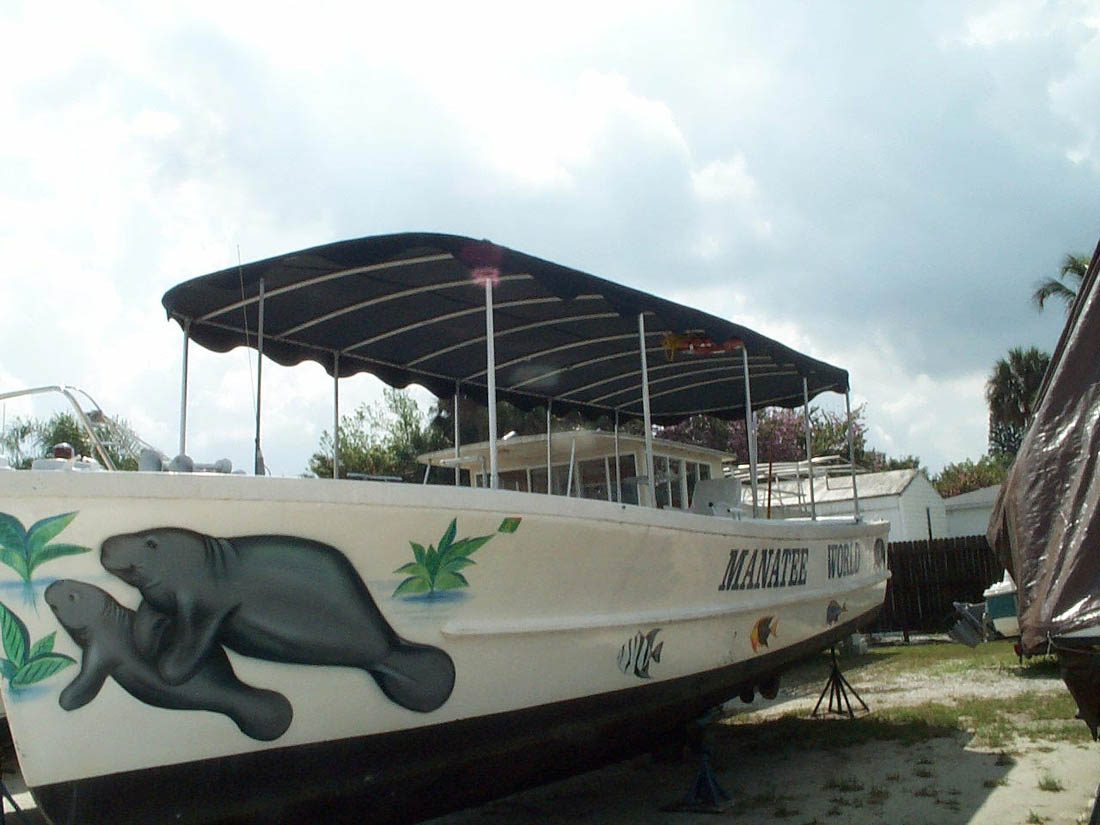 Custom Boat Tops by Action Welding of Cape Coral Florida