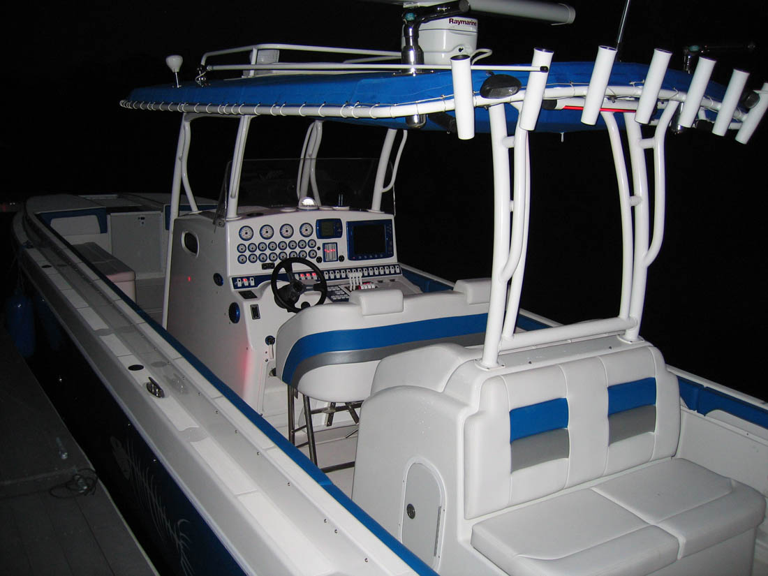 Custom Boat Tops by Action Welding of Cape Coral Florida
