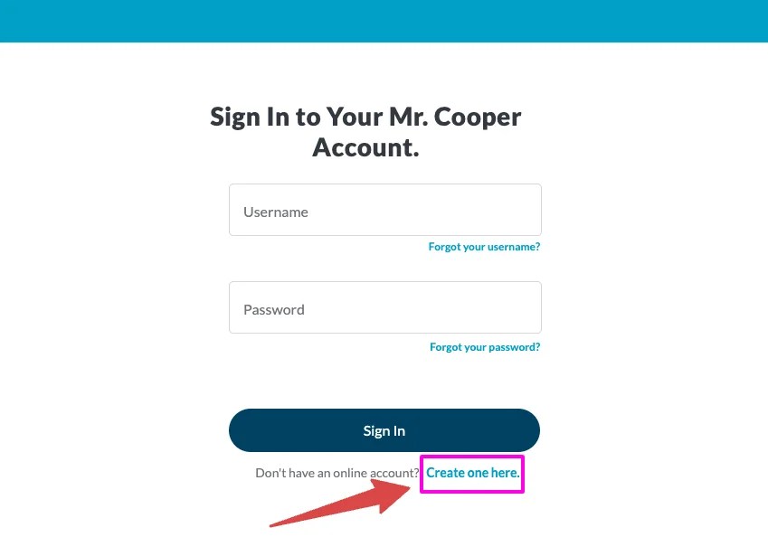 Mr Cooper Mortgage Login at