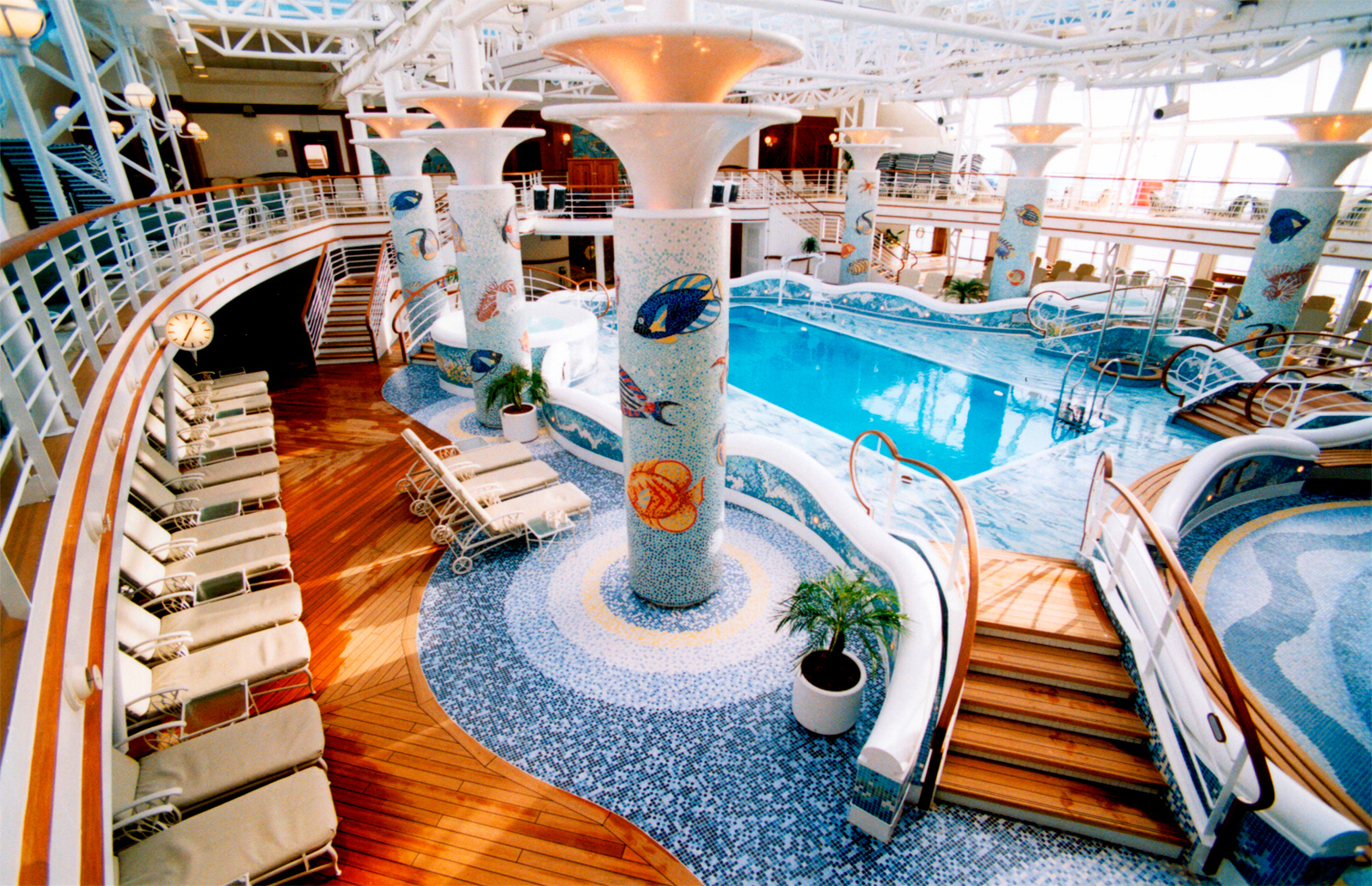 Singapore Cruise Inside A view inside the Sapphire