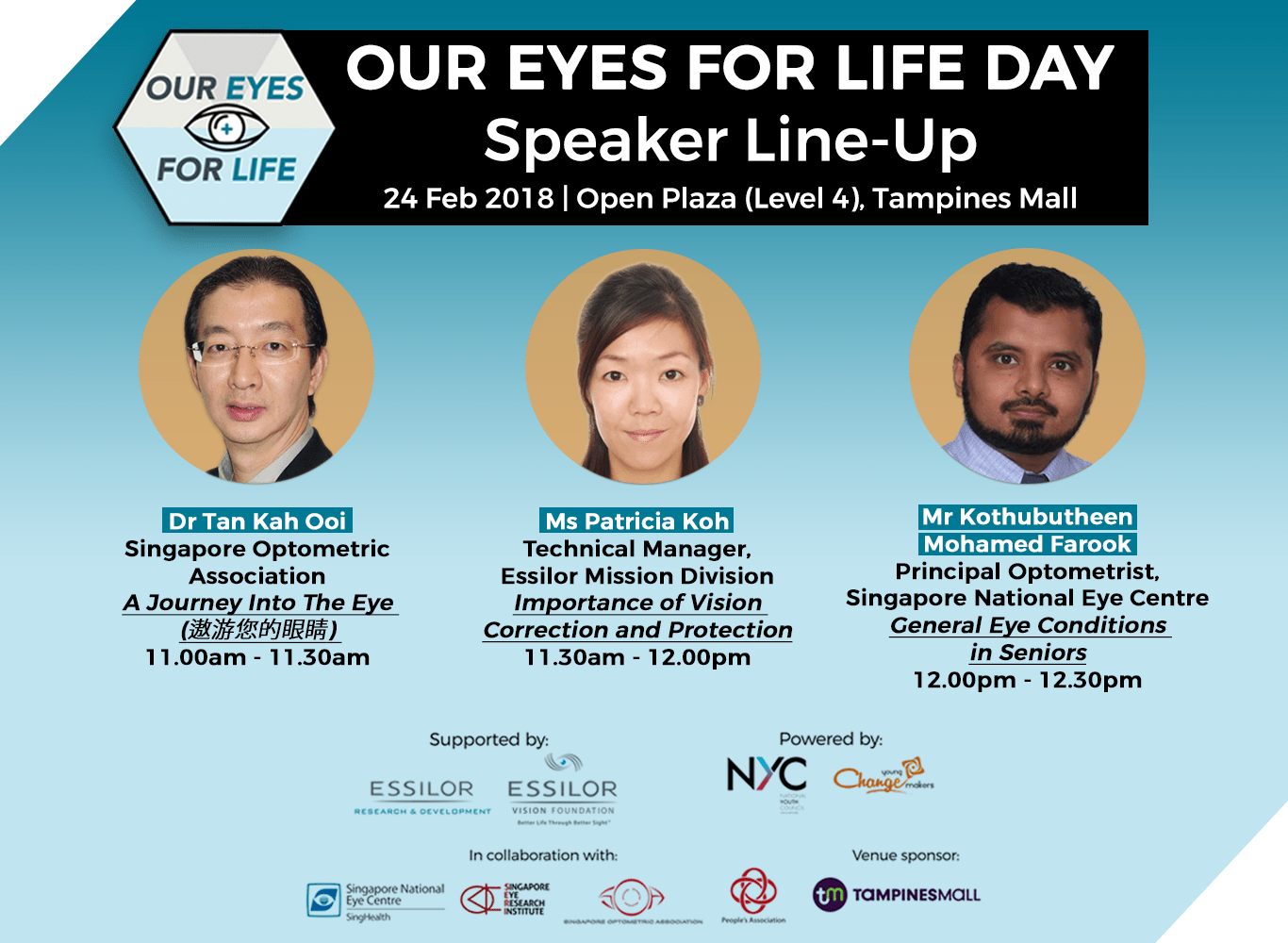 Our Eyes for Life Learn How to Manage Eye Conditions Better