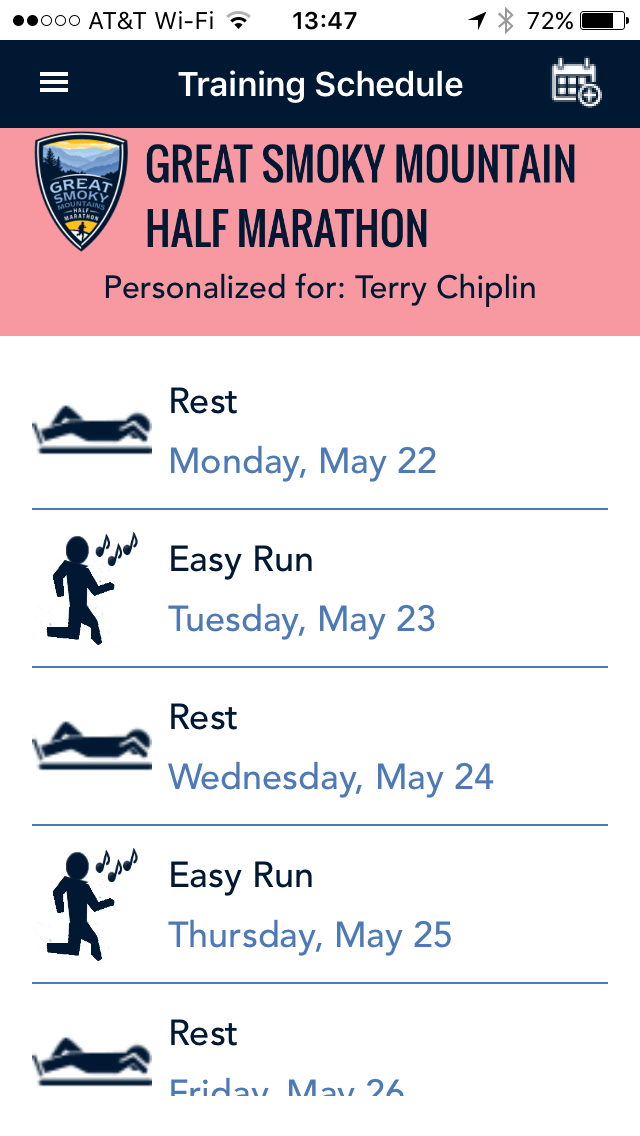 Great Smoky Mountains half marathon Active at Altitude