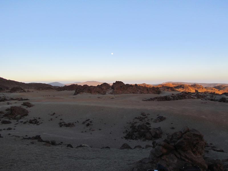 BBC "Wonders of the Universe", Tenerife, Teide, January 2011 Active