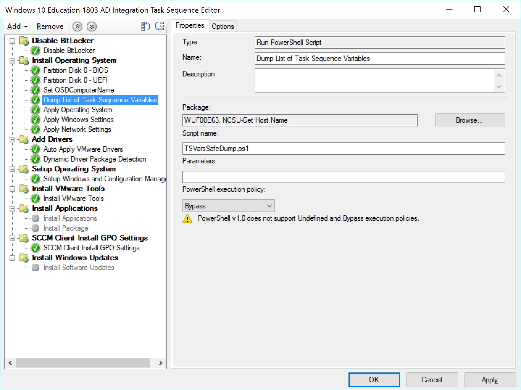 SCCM OSD Computer Naming NC State Active Directory