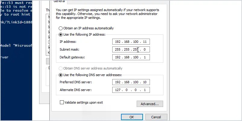 Change IP Address on Domain Controller - Active Directory Pro