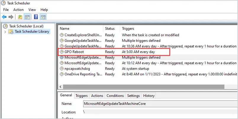 How to Schedule Windows Reboot using Group Policy - Active 