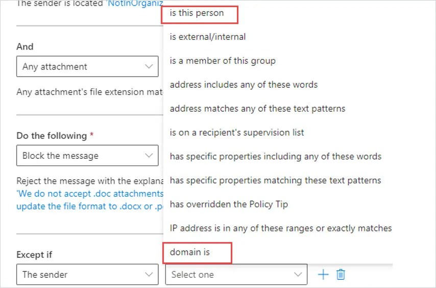 Block Dangerous File Attachments in Exchange Online Active Directory Pro