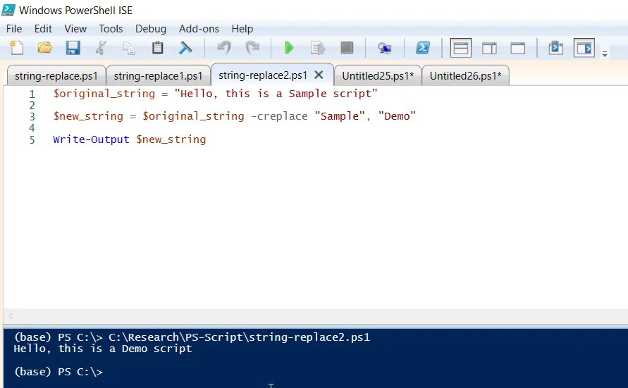How to Replace Text in String in PowerShell (5 Methods) Active