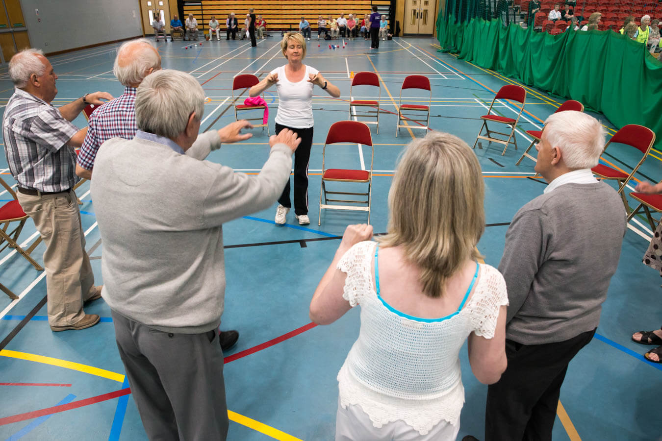 Chair Aerobics Donegal Sports Partnership