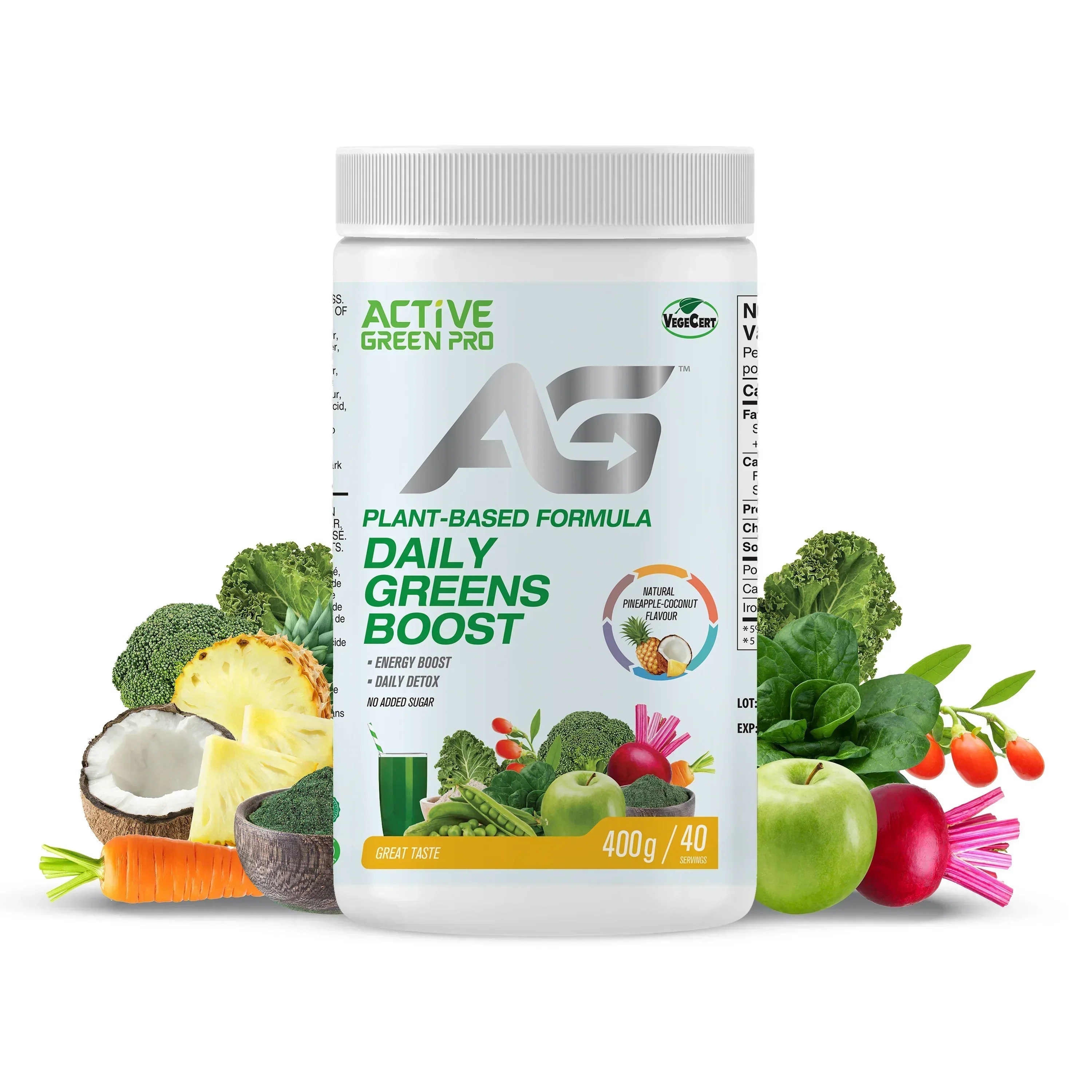 Unlock Your Full Potential with Daily Green Boost Powder Boost Energy