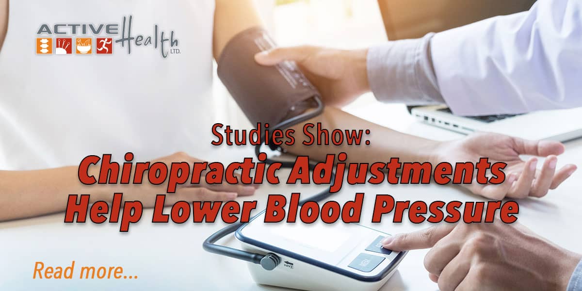 Chiropractic Adjustments Found to Help to Reduce Blood Pressure