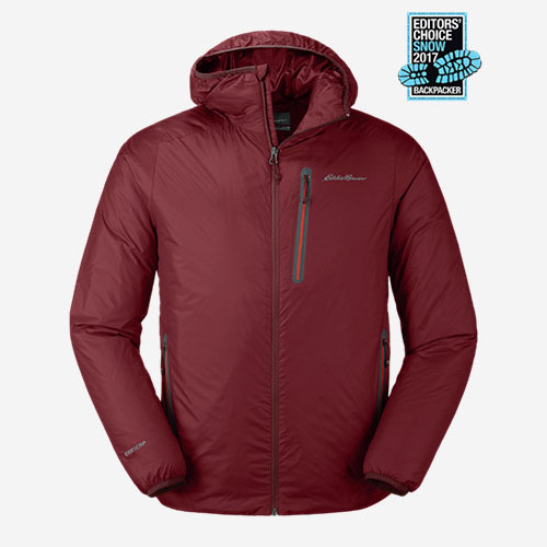 Eddie Bauer Men's Evertherm Down Hooded Jacket Active Junky