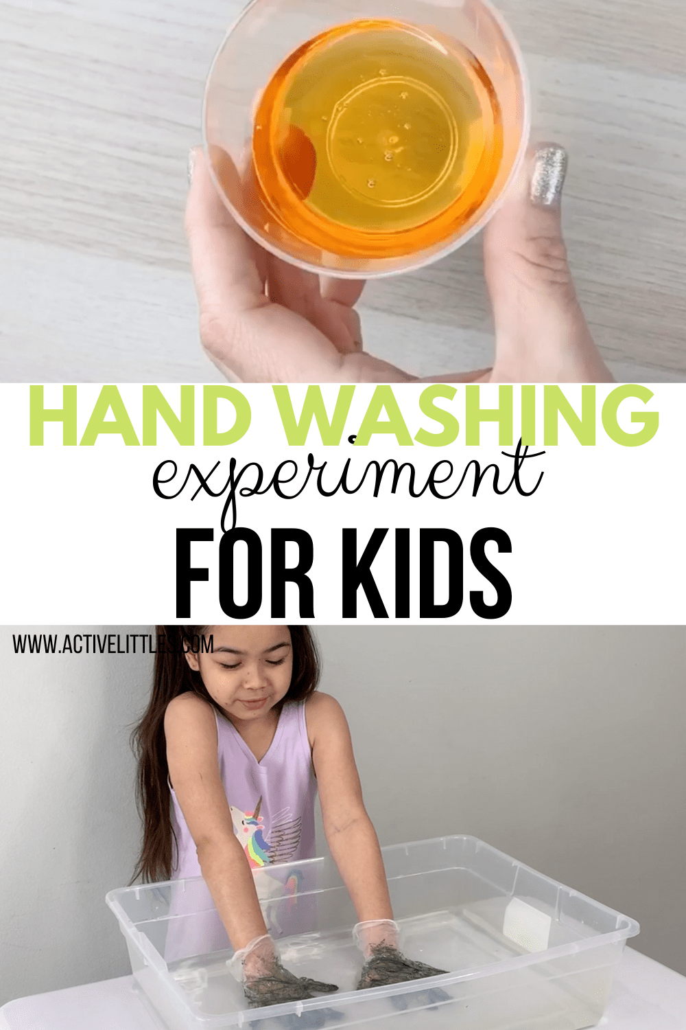 Hand Washing Experiment for Kids Active Littles