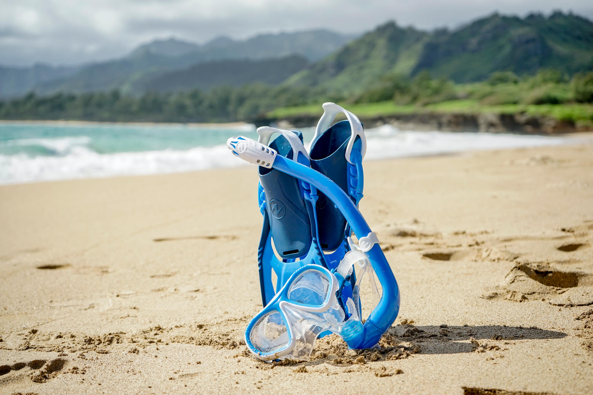 Oahu Snorkel Mask and Fin Rentals, North Shore Oahu Near Laie Hawaii