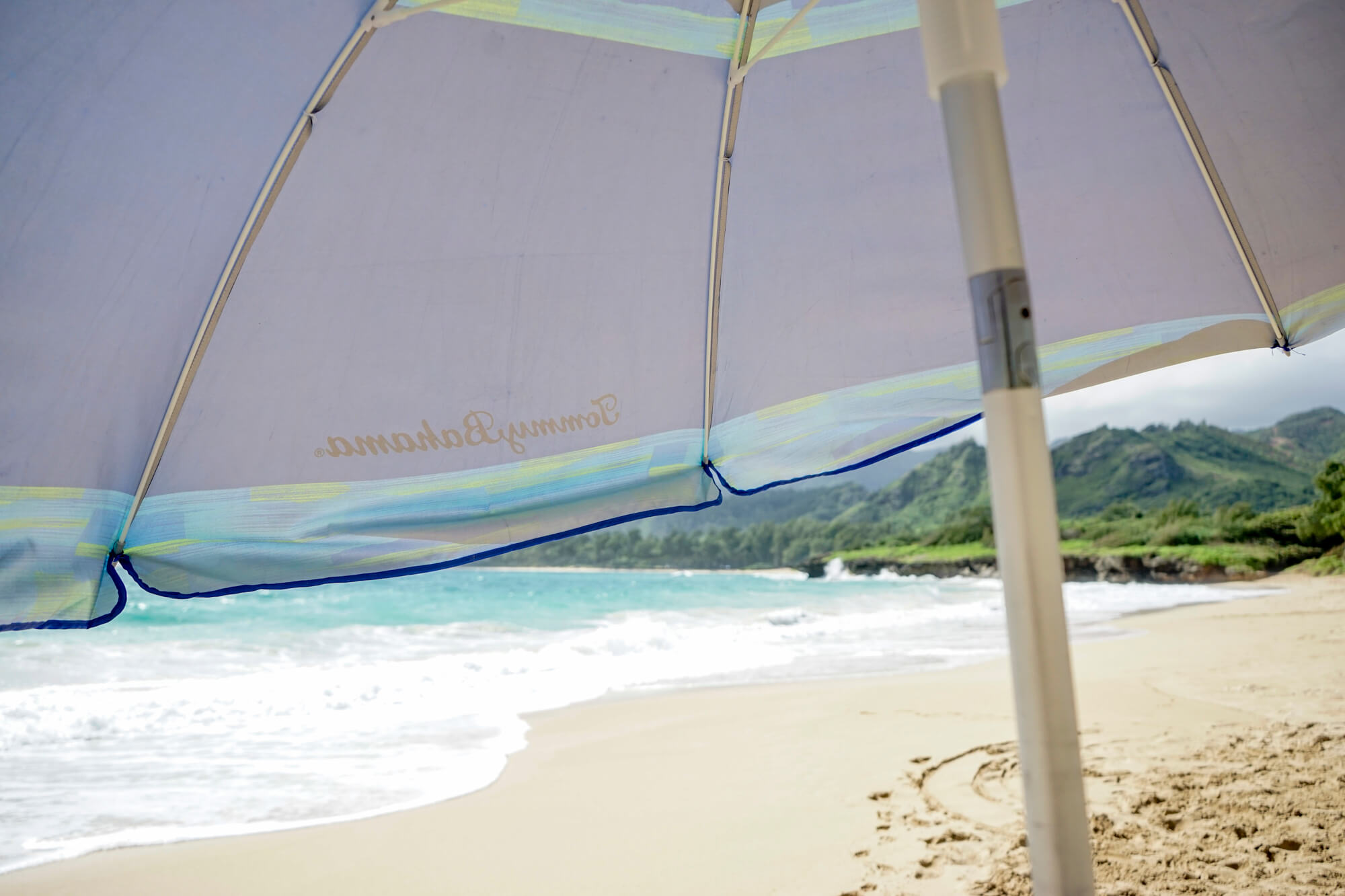 オアフ島ビーチアンブレラレンタル、ノースショアオアフ島ライエ近郊、HI＆PCC