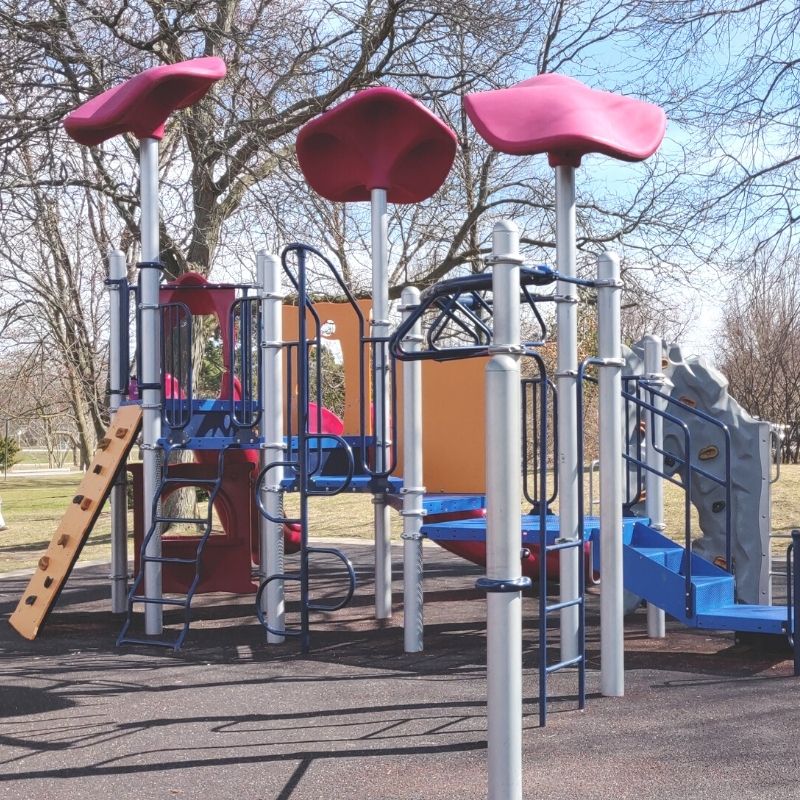 Shell Park in Oakville Skate Park, Playground, Gardens and a Big Dog