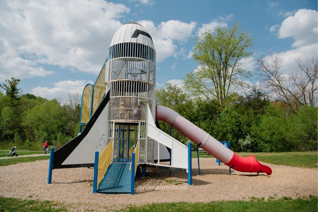 Churchill Park in Cambridge is Out of This World! Active Parents
