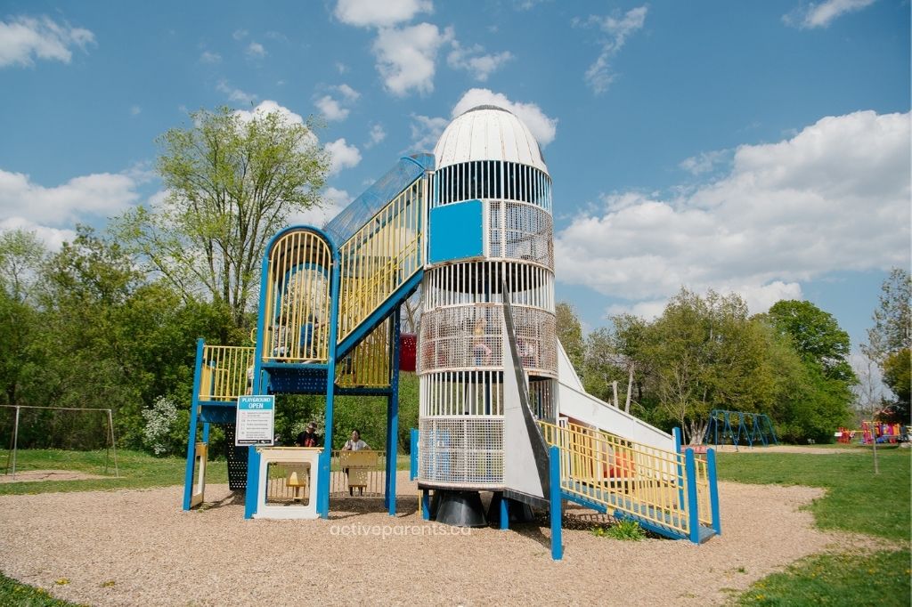 Churchill Park in Cambridge is Out of This World! Active Parents